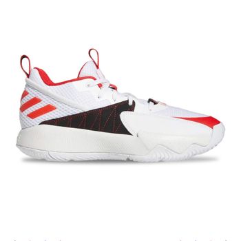 Tenis adidas dame certified 2.0 hombre blanco