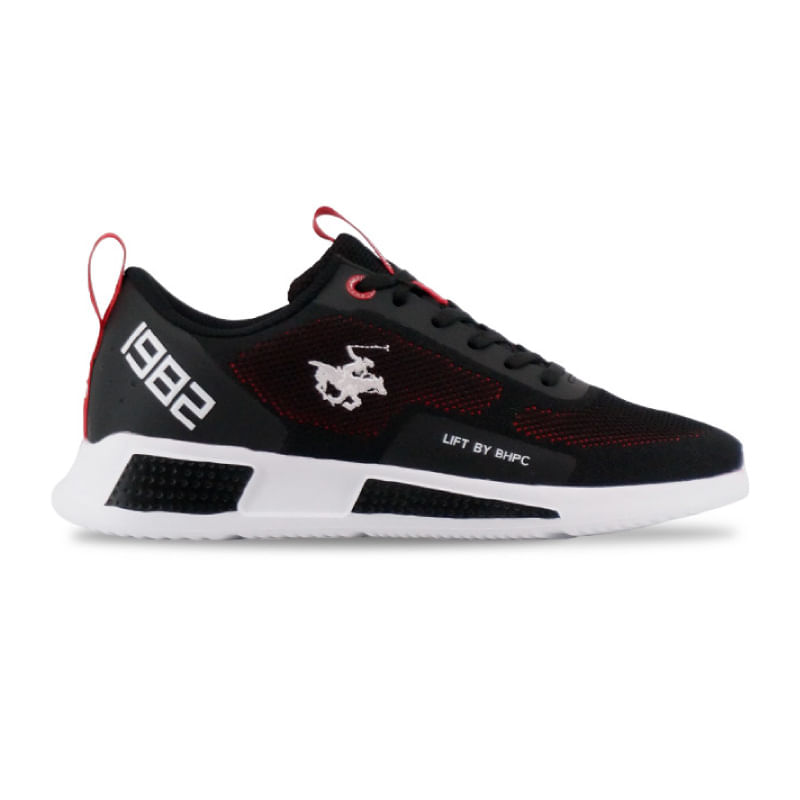 Tenis polo bh lift hombre negro