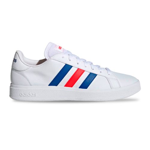 Tenis adidas grand court hombre blanco