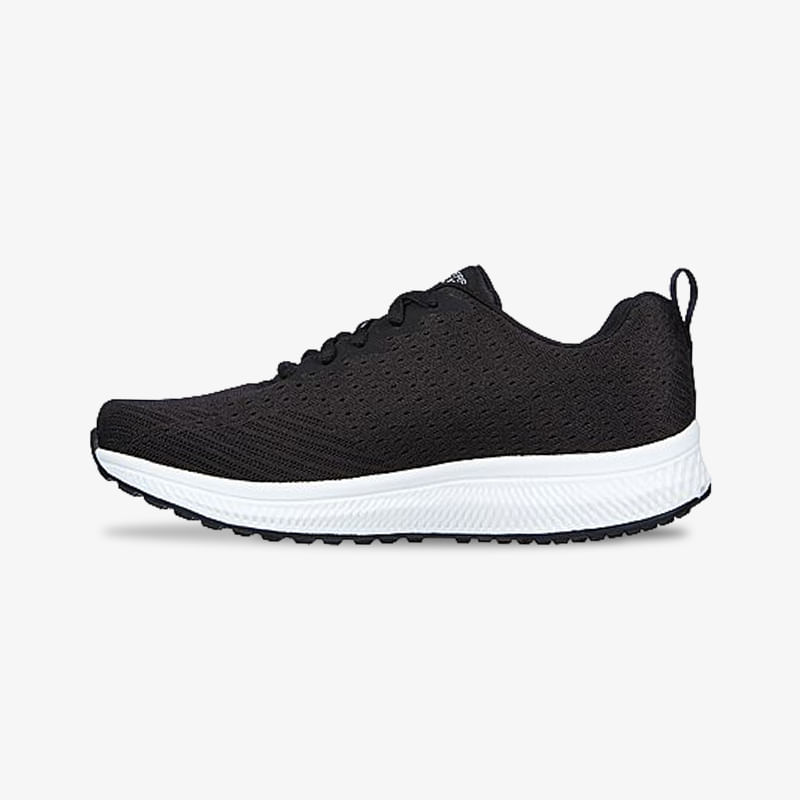 Tenis skechers go run consistent mujer negro