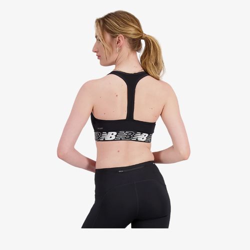 Top new balance pace bra 3.0 mujer negro