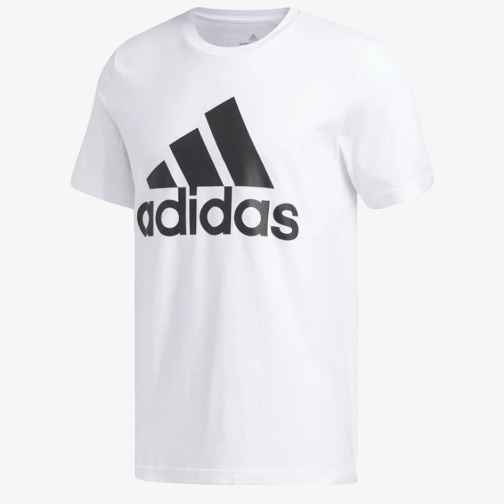 Camiseta adidas badge of basic blanco