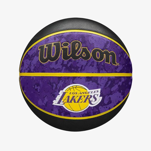 Balón baloncesto wilson tiedye NBA lakers unisex morado