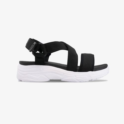 Sandalias fila megan mujer negro