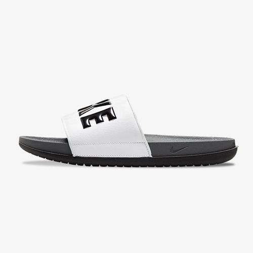 Chanclas nike offcourt hombre blanco-negro