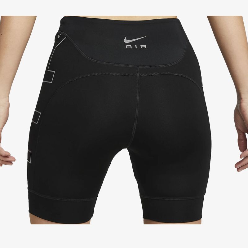 Licra Corta ciclismo Nike Mujer Negro-Estampado