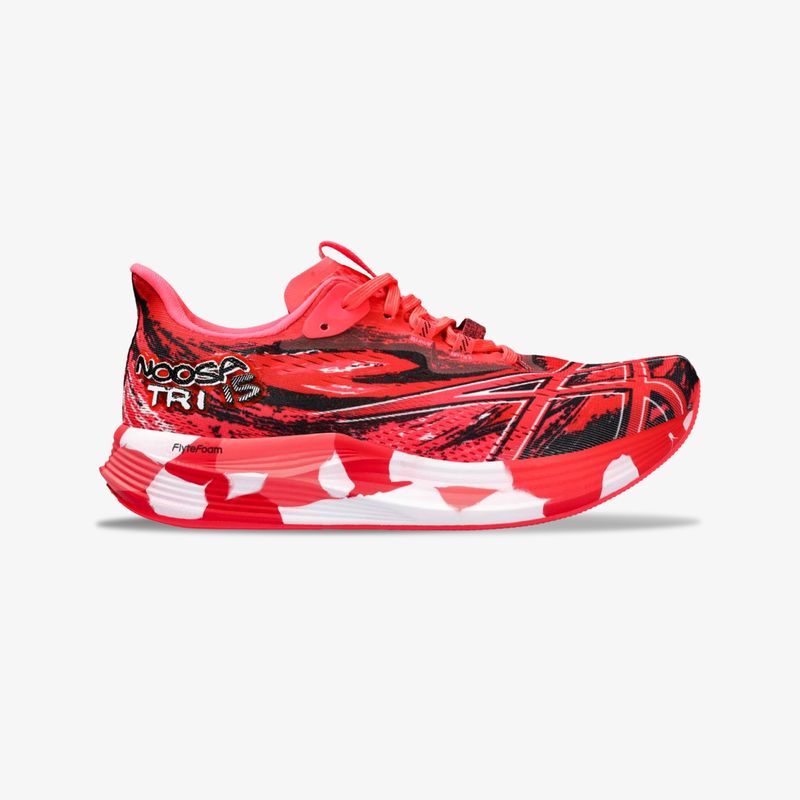 Tenis asics 2025 hombre rojos