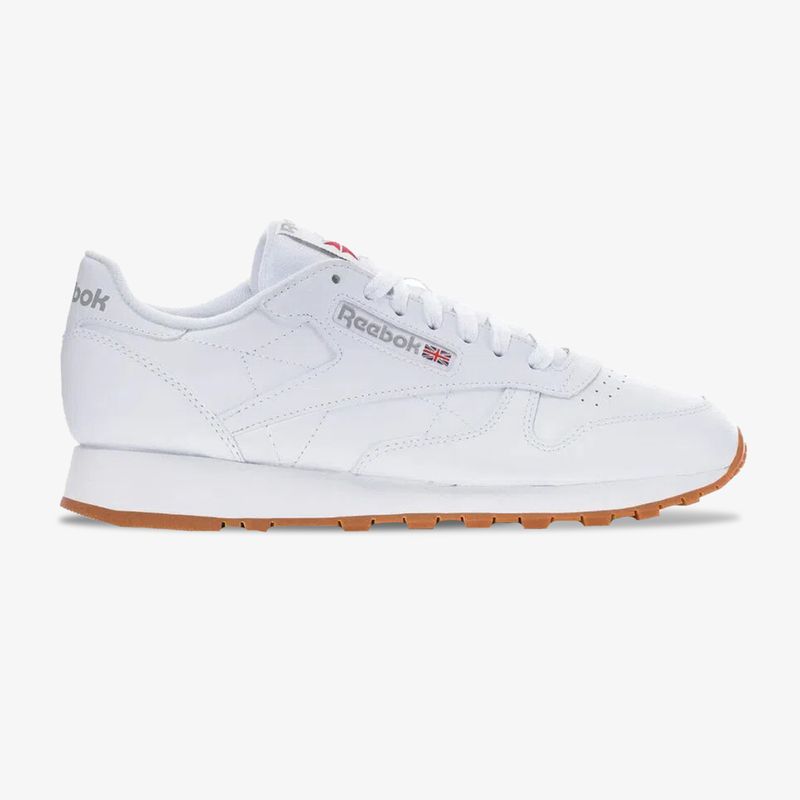 Tenis Reebok Classic Leather Hombre blanco