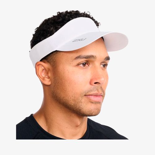 Visera 2XU Run Blanco