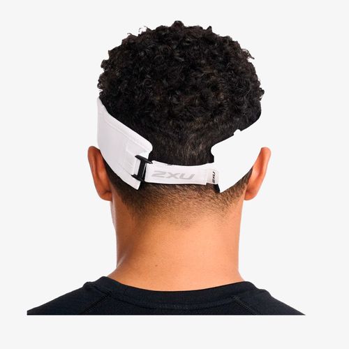 Visera 2XU Run Blanco