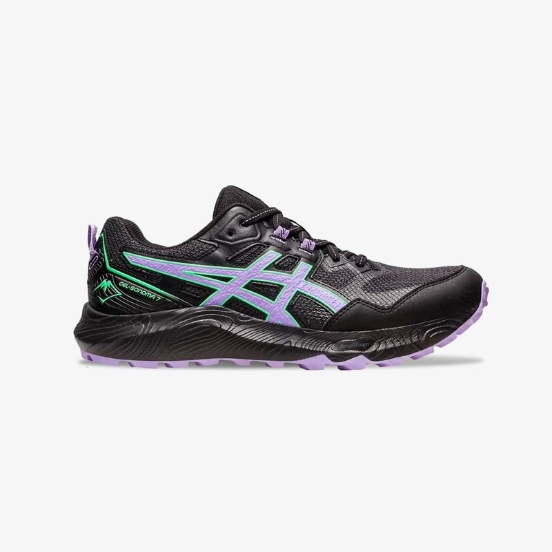 tenis asics gel sonoma 7 mujer negro