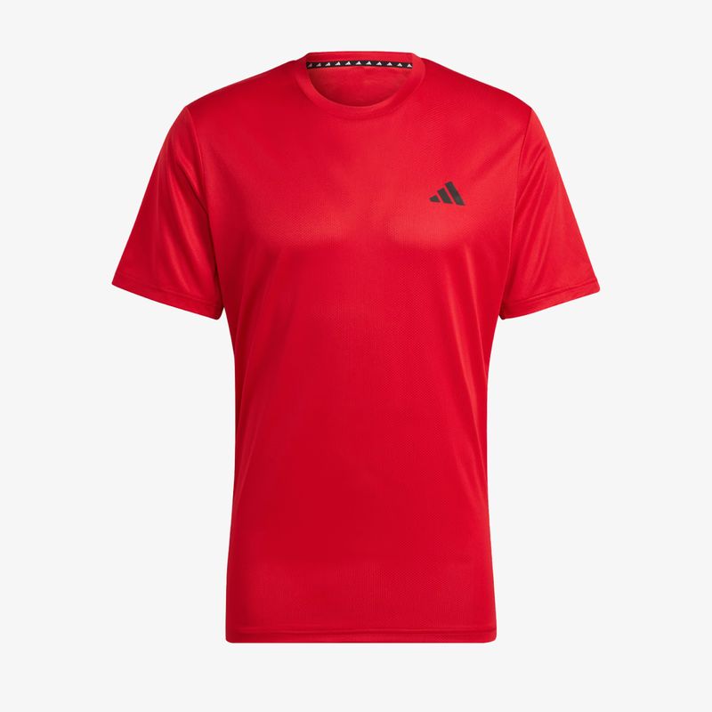 Camiseta adidas store hombre roja