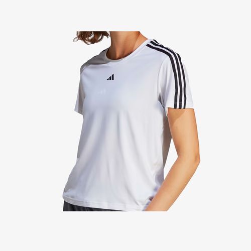Camiseta Adidas Mujer Blanca Negra