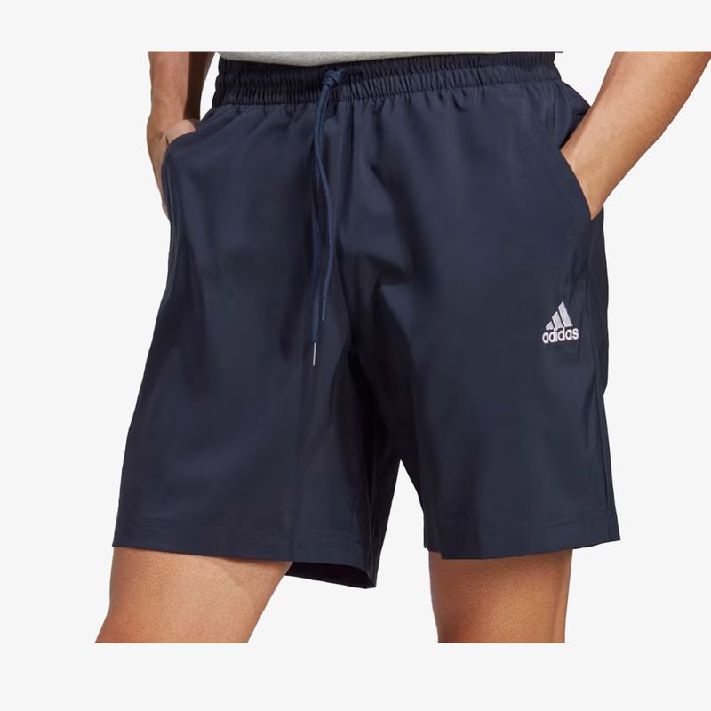 Pantaloneta Adidas Hombre Azul