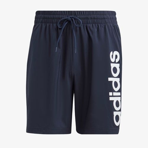 Pantaloneta Adidas Hombre Azul Blanco