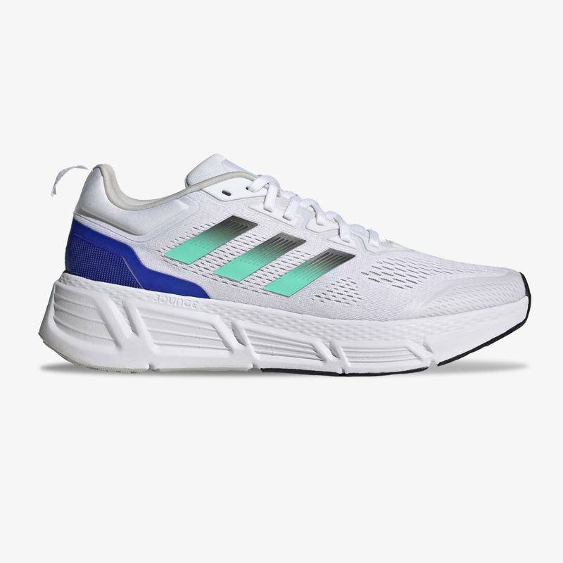 Tenis adidas azul store con verde