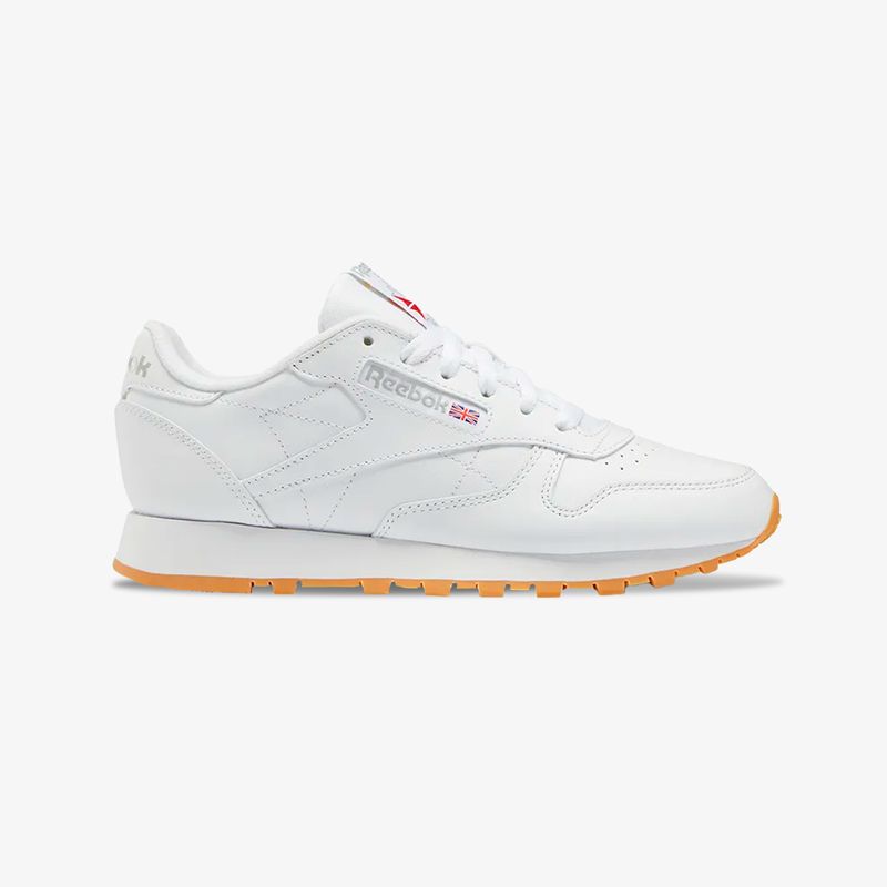 Tenis Reebok Classic Leather Mujer Blanco Beige