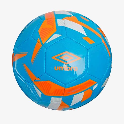 Balon Umbro 5 Futbol Unisex Azul Blanco Naranja