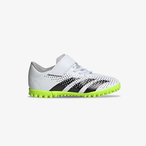 Guayos Sintetica Adidas Predator Accuracy Niño Blanco Negro Verde