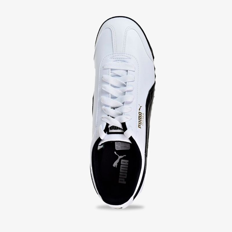 Tenis puma roma blanco con clearance negro