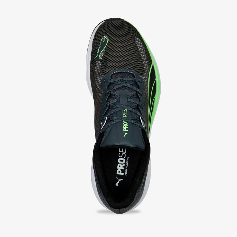 Tenis Puma Redeem Profoam Hombre Gris Negro Verde