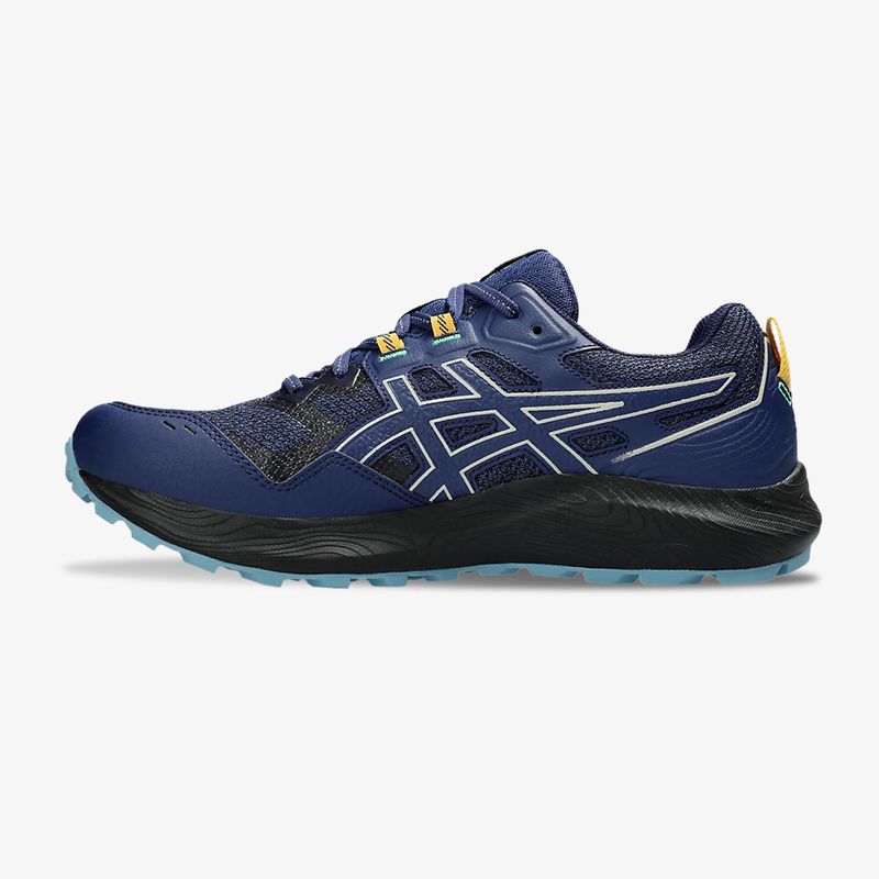 Asics hombre azul sales