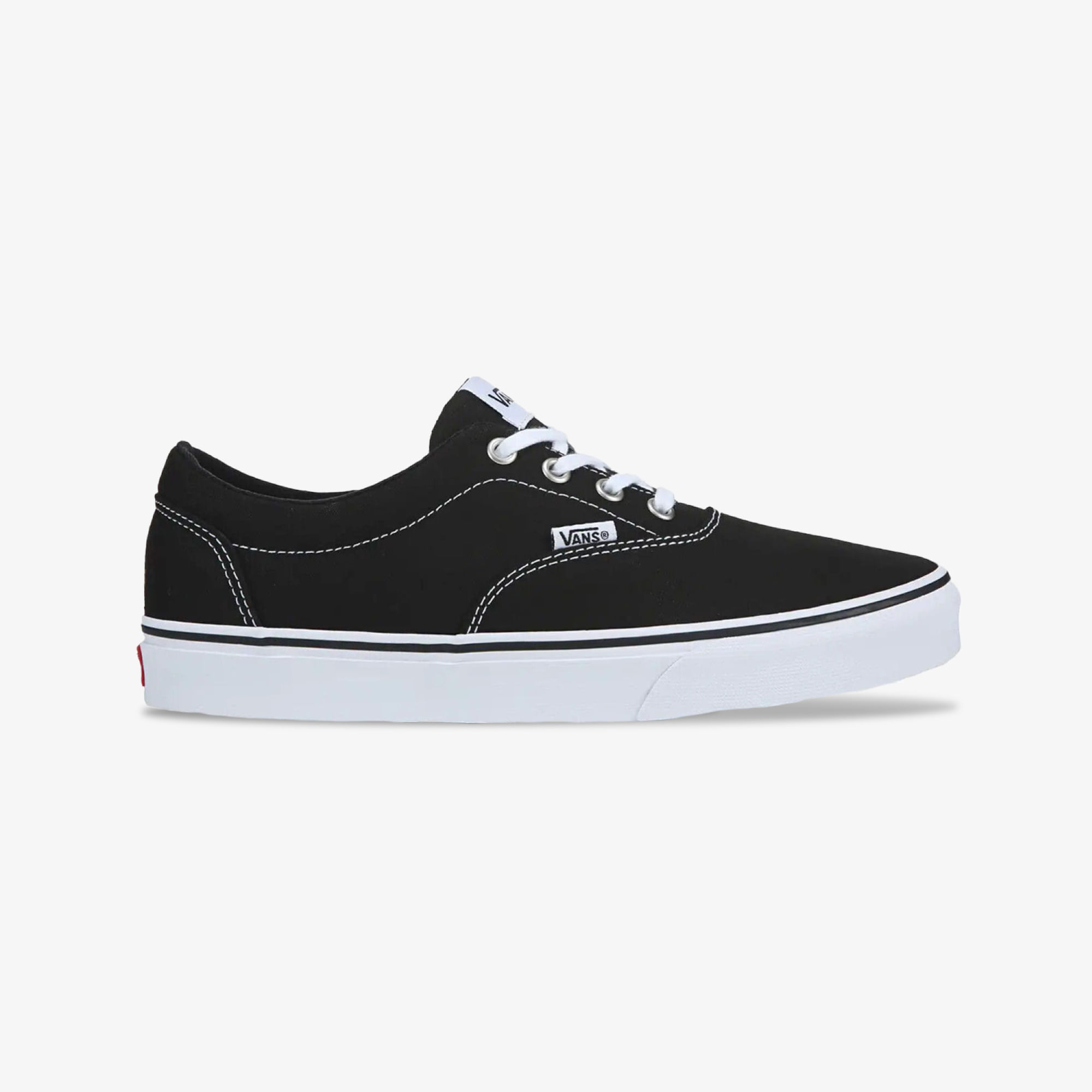 Vans blancos outlet con negro mujer