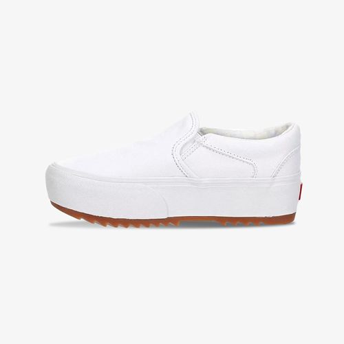 Tenis Vans Asher Plataform Mujer Blanco