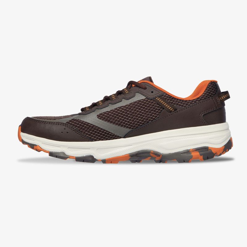 Tenis Skechers Go Run Trail Altitude Hombre Cafe Naranja