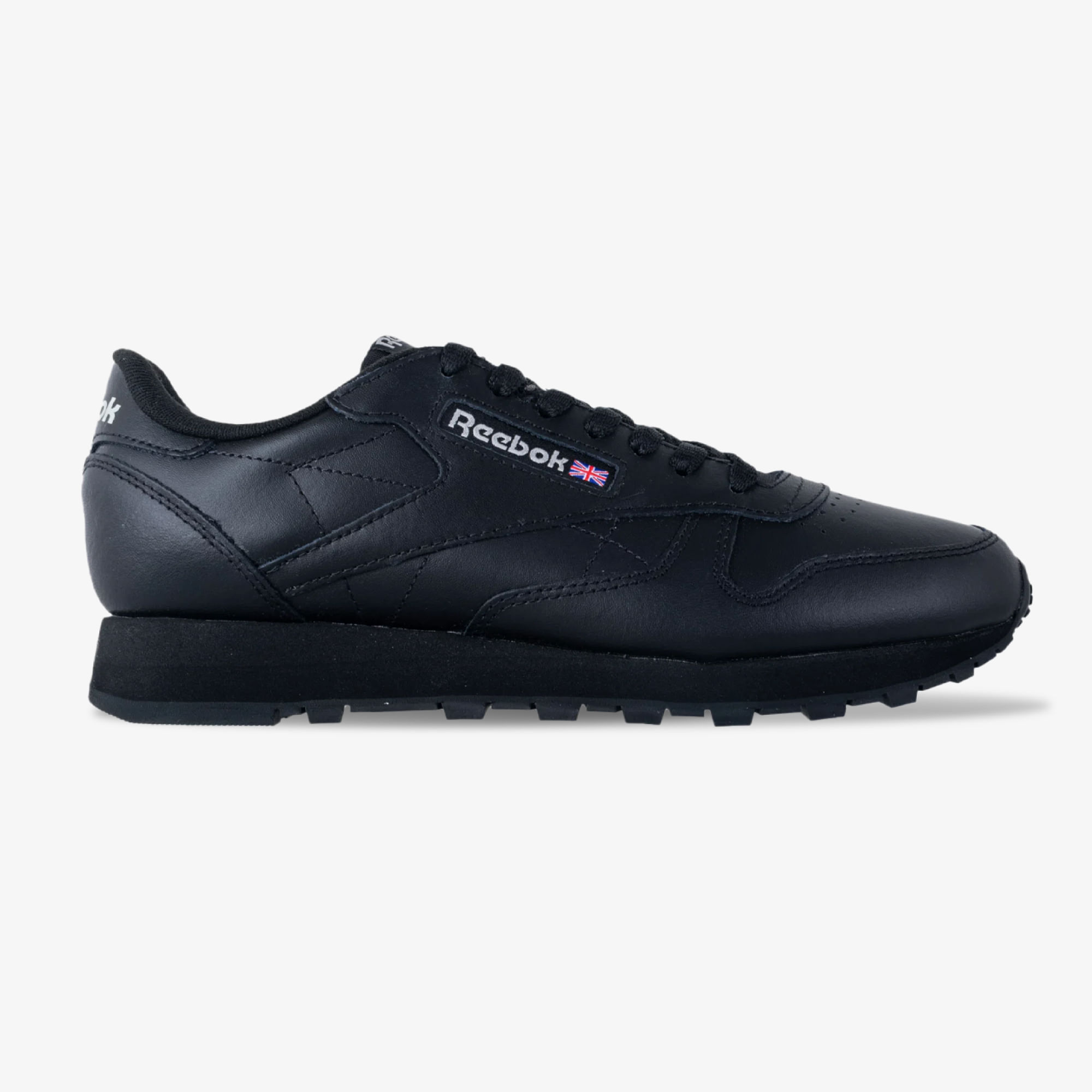 Tenis Reebok Classic Leather Hombre Negro