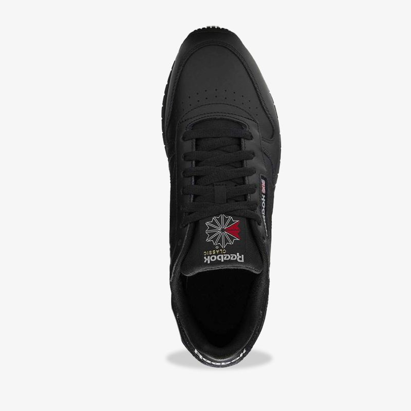 Reebok classic leather hombre negro clearance