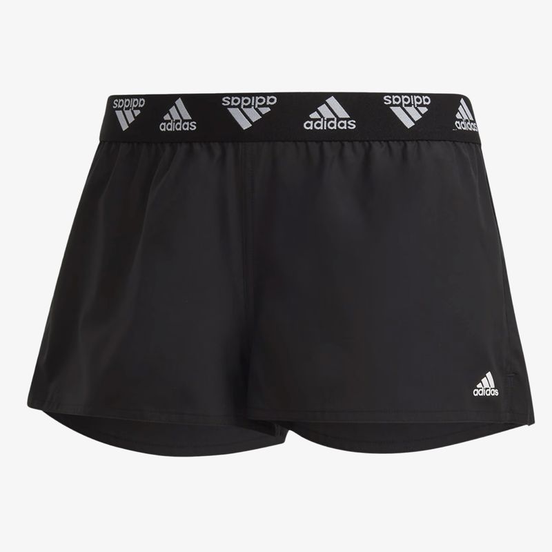 Short adidas mujer online negro