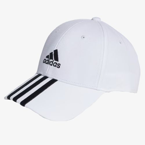 Gorra Adidas Beisbol 3 Rayos Sarga Algodon Unisex Blanco