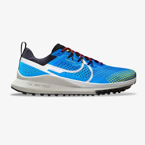 Tenis Nike React Pegasus Hombre Azul Amarillo