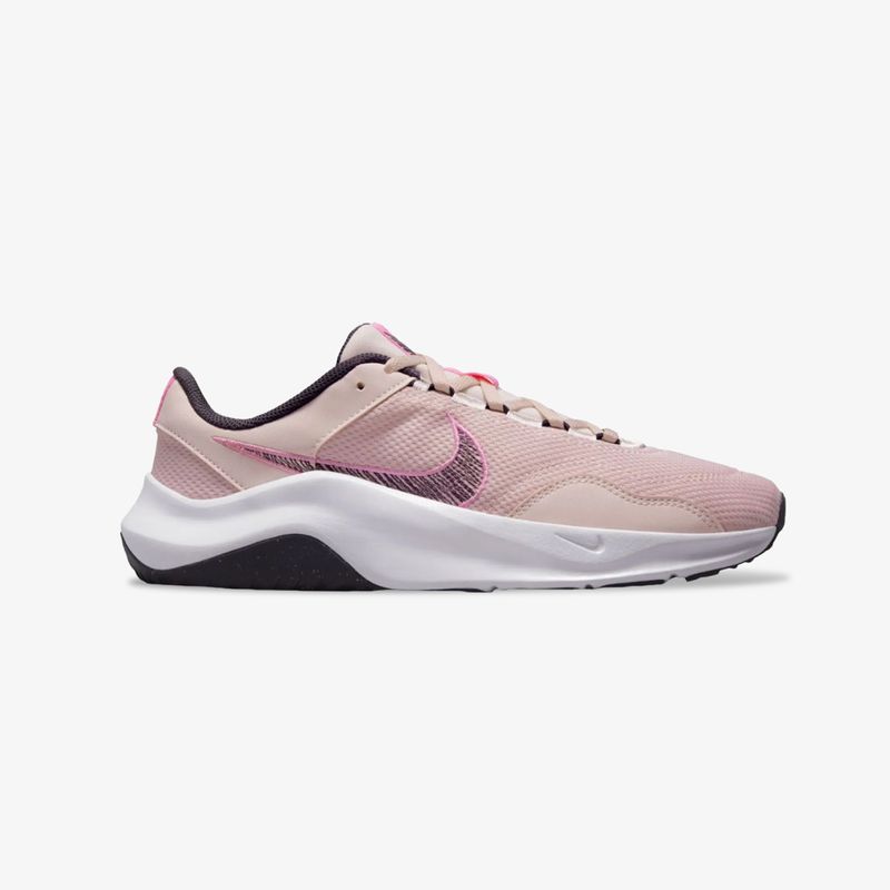 Tenis Nike Legend Essential Mujer Rosado Negro