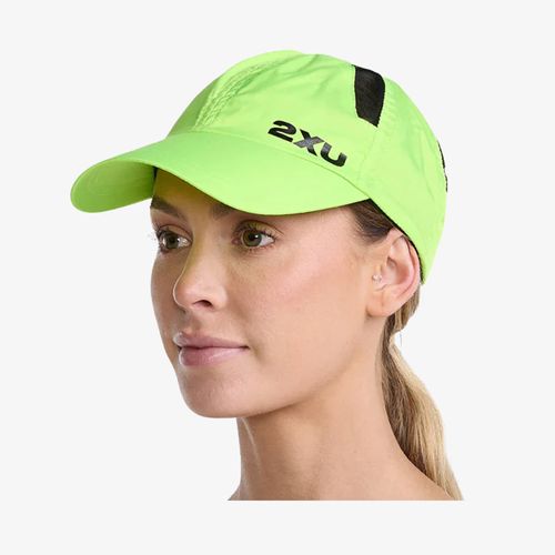 Gorra 2xu Run Unisex Verde Negro