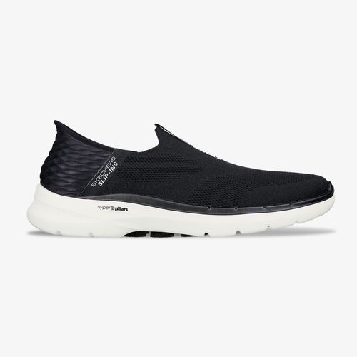 Tenis Skechers Slips-in Go Hombre Negro Blanco