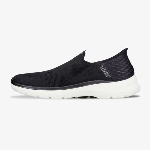 Tenis Skechers Slips-in Go Hombre Negro Blanco