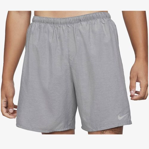 Pantaloneta Nike Challenger 7 Hombre Gris