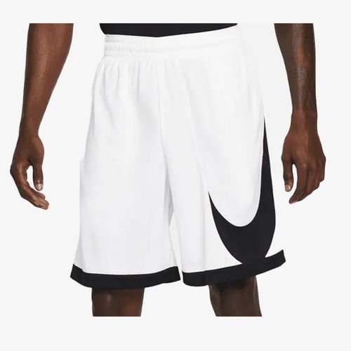 Pantaloneta Nike Basquetball Hombre Negro Blanco