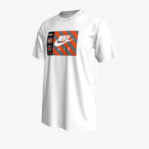 Camiseta Nike Marathon Hombre Blanco Estampado