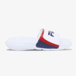 Chanclas Fila Comfort Hombre Blanco Azul Rojo