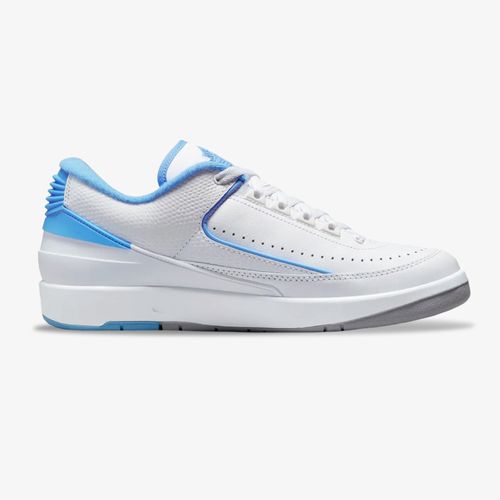 Tenis Nike Air Jordan 2 Retro Low Hombre Blanco Azul
