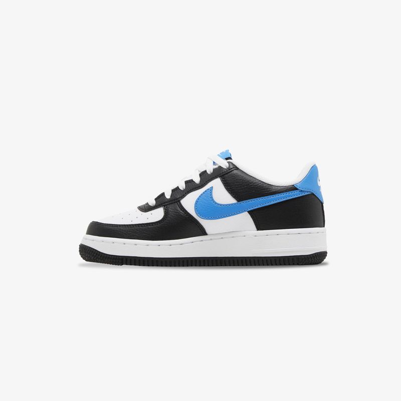 FN8008-001-Tenis-Nike-Air-Force-1-Low-Gs-Niño-Blanco-Negro-Azul-2