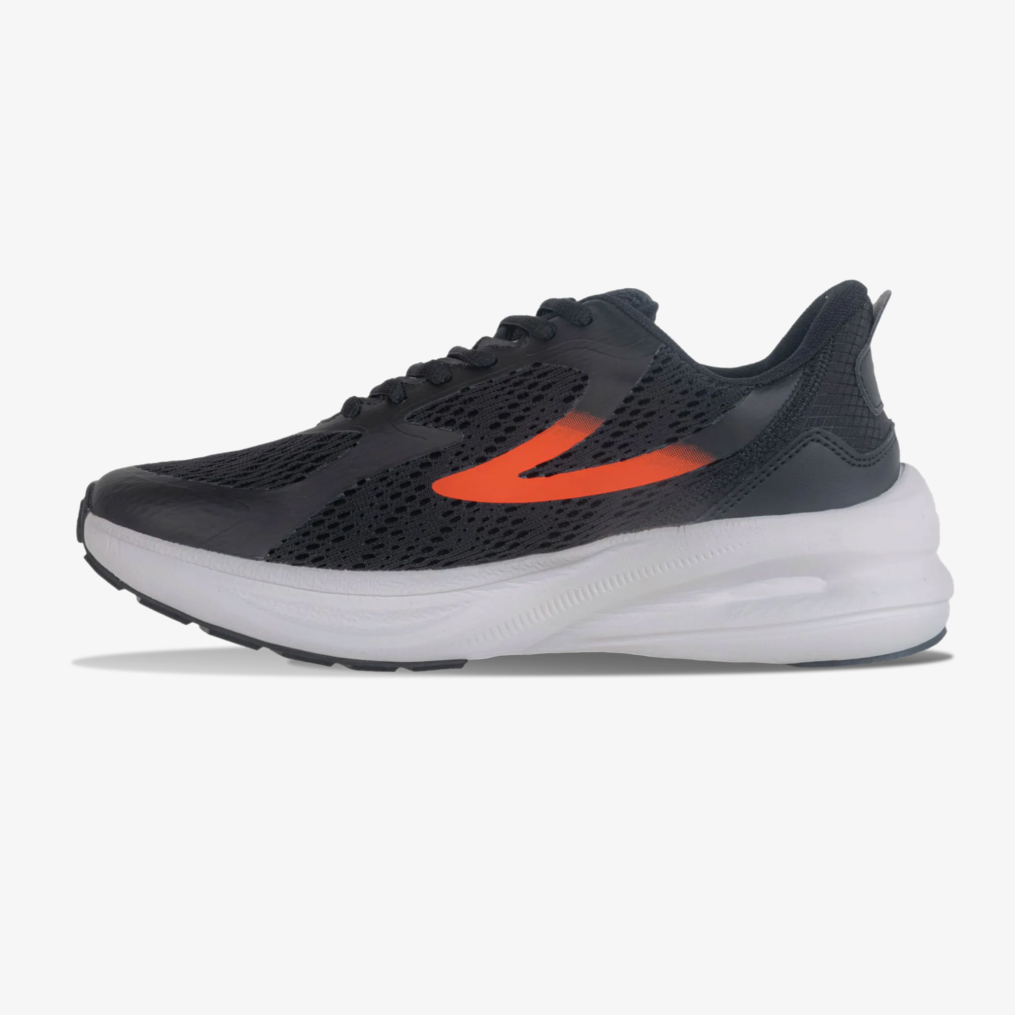 Zapatos fila discount hombre negro naranja