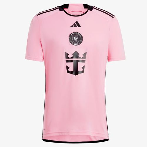 Camiseta Adidas Local Miami Cf Messi Hombre Rosado Negro