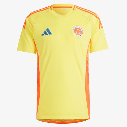 Camiseta Adidas Colombia Local 2024 Hombre Amarillo Naranja