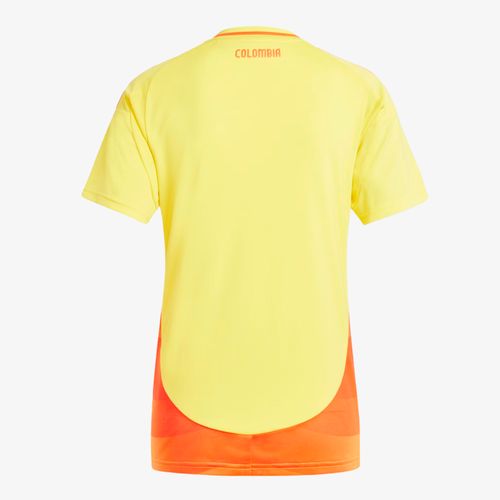 Camiseta Adidas Colombia Local 2024 Mujer Amarillo Naranja