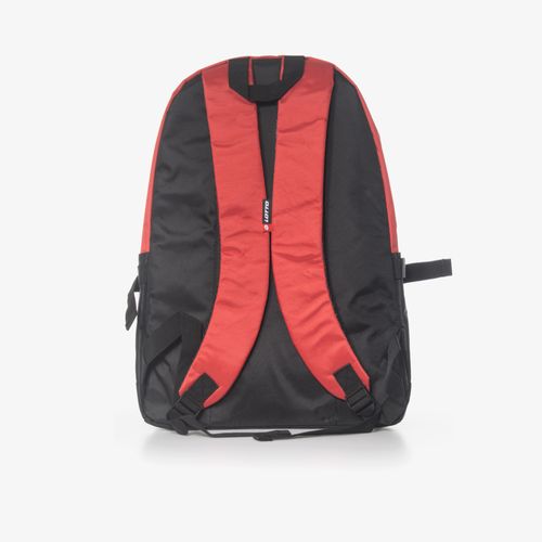 Morral Lotto Unisex Rojo Negro Talla Unica