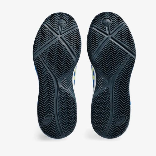 Tenis Asics Gel-Dedicate Hombre Azul Amarillo